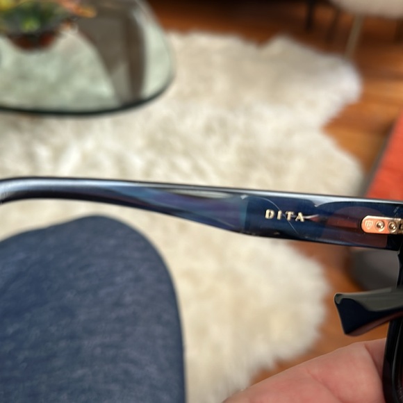 DITA DAY TRIPPER sunglasses Navy Navy Swirl Gold - Picture 9 of 9